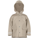 LOVRAIN Kids Waterproof Rain Jacket Light Olive