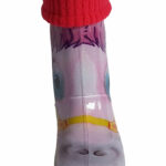 Wellies Rain Boots Warm Fleece-Lined Unisex Children Wellington Boots Pony