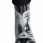 Wellies Rain Boots Warm Fleece-Lined Unisex Children Wellington Boots Zebra