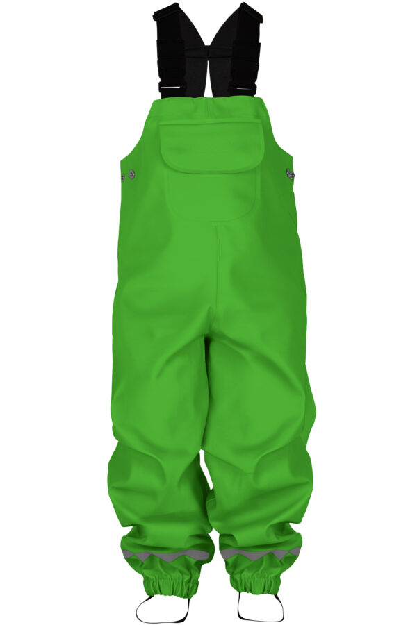 LOVRAIN Waterproof Dungarees for Kids Green