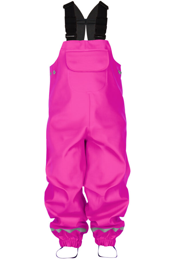 Lovrain Waterproof Dungarees for Kids Pink