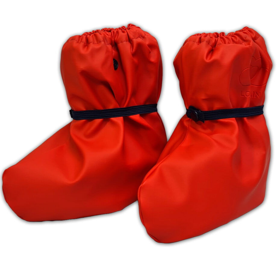 LOVRAIN Waterproof Footies Red